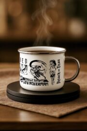 Attack on Titan Kupa - Gümüş - Görsel 3