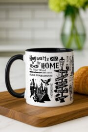 Harry Potter Kupa - Siyah 330ml - Görsel 2