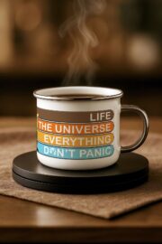 Otostopçunun Galaksi Rehberi Kupa - Gümüş - Görsel 5