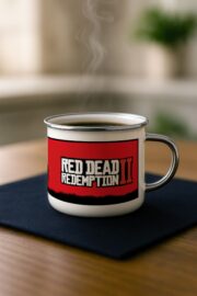 Red Dead Redemption Kupa - Gümüş - Görsel 3