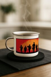 Red Dead Redemption Kupa - Gümüş - Görsel 4