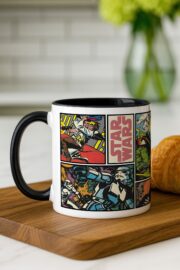 Star Wars Kupa Comic - Siyah 330ml - Görsel 5