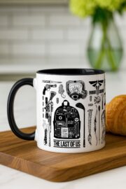 Last of Us Kupa - Siyah 330ml - Görsel 5