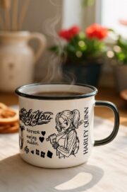 Harley Queen Kupa - Siyah - Görsel 3