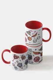 Harry Potter Kupa Serisi 4 - Kırmızı 330ml - Görsel 4