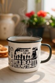 Red Dead Redemption 2 Kupa Low Honor - Siyah - Görsel 5