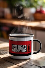 Red Dead Redemption Kupa - Siyah - Görsel 2