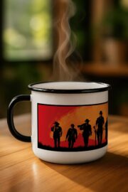 Red Dead Redemption Kupa - Siyah - Görsel 3