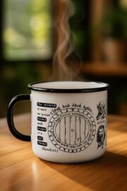 The Hobbit Kupa - Siyah - Görsel 2