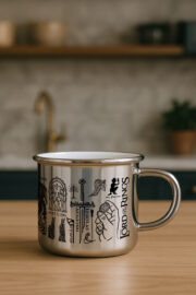 Yüzüklerin Efendisi Kupa The Shire Serisi 2 - Full Gümüş - Görsel 4