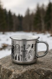 Yüzüklerin Efendisi Kupa The Shire Serisi 2 - Full Gümüş - Görsel 3