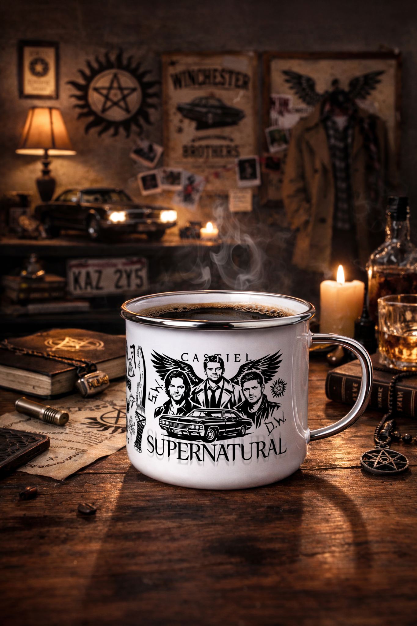 supernatural-kupa-gumus-1 Supernatural Kupa - Gümüş - Görsel 1