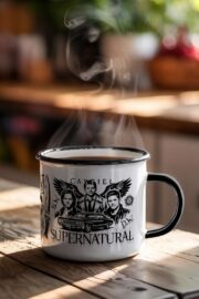 Supernatural Kupa - Siyah - Görsel 3