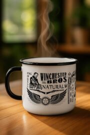 Supernatural Kupa - Siyah - Görsel 2