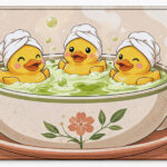 Matcha Duck Bath